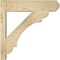 Ekena Millwork Olympic Rough Sawn Craftsman Outlooker, Douglas Fir, 6"W x 22"D x 22"H OUT06X22X22OLY04RDF - alternate 3